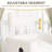 Barrel Accent Chair With Storage Ottoman-2078373449