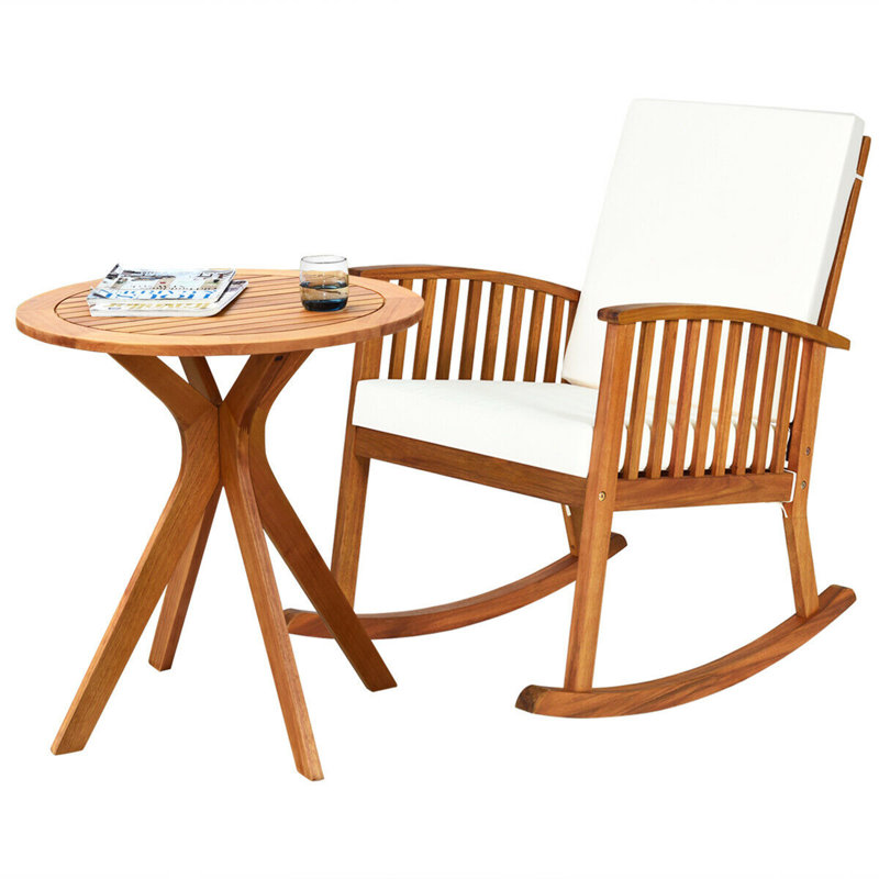 Briehn Acacia - Person Patio Conversation Set