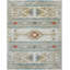 Tapis ivoire sarcelle vieilli en laine Vittoriana-1719621461