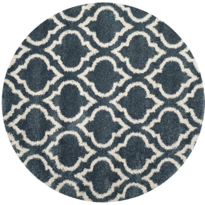 Darrold Hudson Shag Performance Geometric Rug