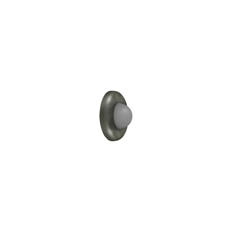 Door Stop, Antique Nickel