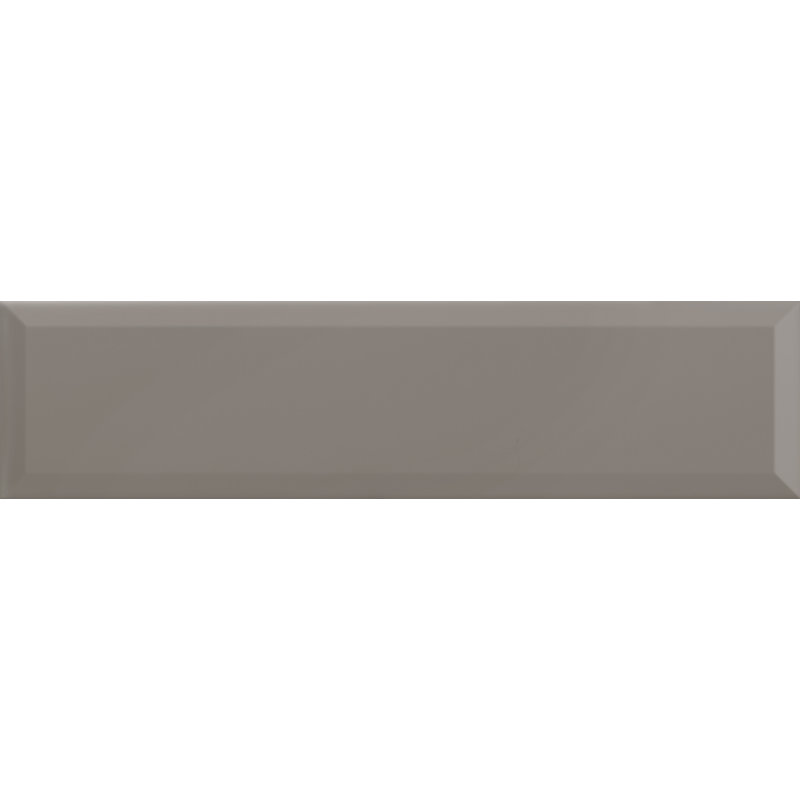 Choice 16" x 4" Ceramic Bullnose Tile Trim in Taupe