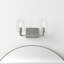 Haines 2 Light Transparent Dimmable Vanity Light-1146103926
