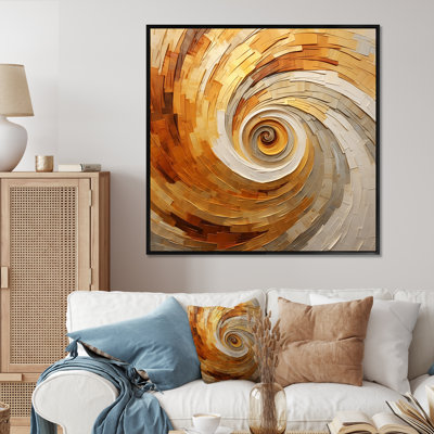 Midhurst - Abstract Spirals, art mural