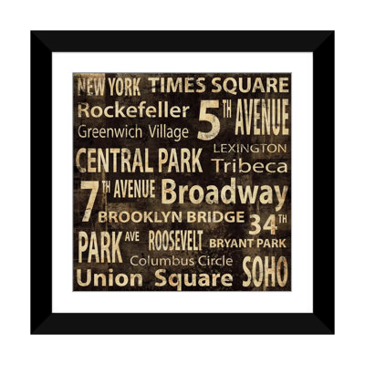 " NYC In Words " by Luke Wilson