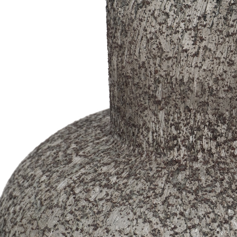 Dakota Fields 3-Piece 12/15/18" Inga Gray Lidded Glass Bottles, Glass, Gray, Novelty, Ombre