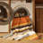 Machine Washable Space Brown Area Rug-1122573788