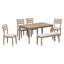 Ensemble de salle à manger 6 pièces de style classique et traditionnel-59449743