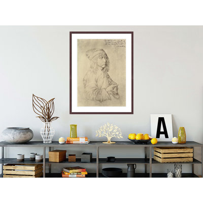 Autoportrait à l'âge de treize ans par Albrecht Dürer - Impression sur toile