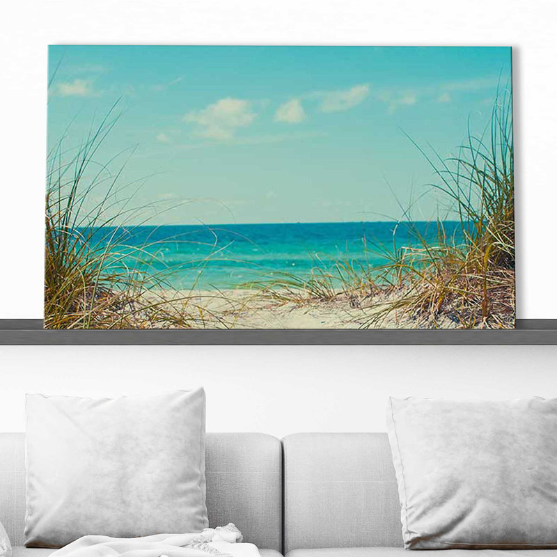 «Perfect Day I» par - photographie, Toile tendue, H 28 po x l 48 po x P 1,5 po