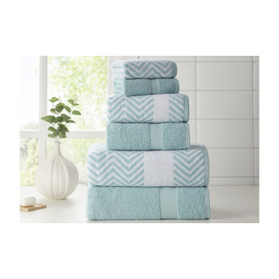 Ensemble de serviettes 6 pièces Kathy Ireland