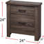 Table de chevet en bois Striking