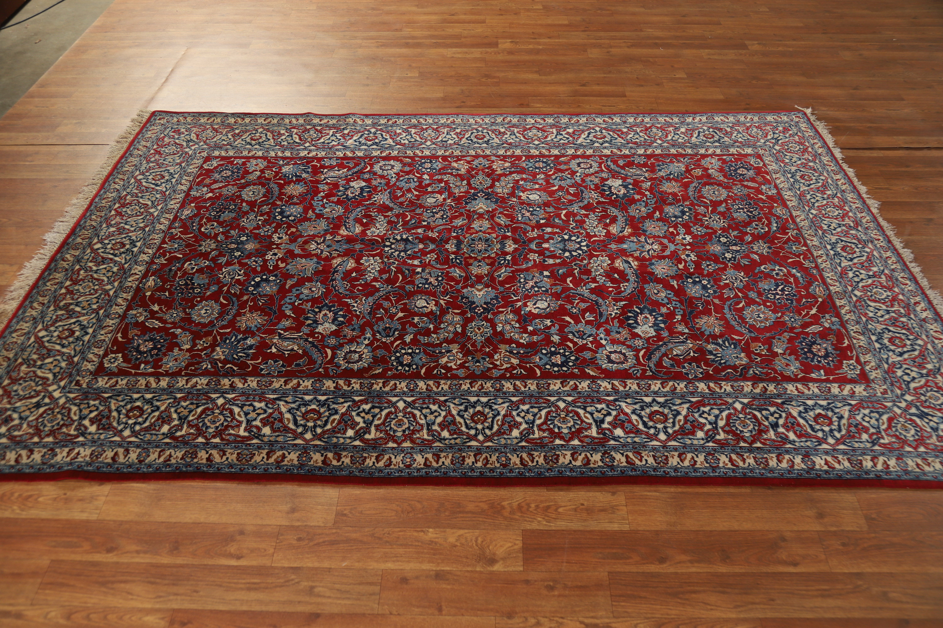 Bloomsbury Market Vegetable Dye Floral Red Traditional Rug 5x7 | Wayfair