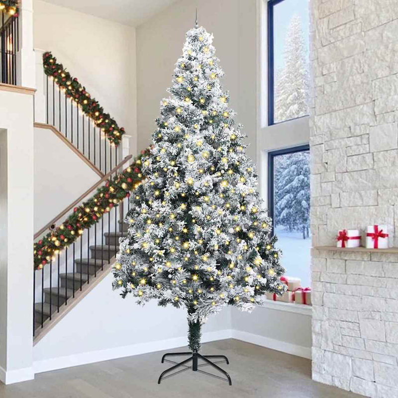 13.12' H Lighted Artificial Christmas Tree