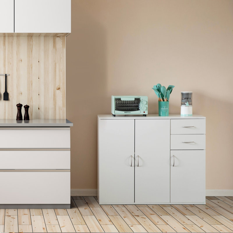 Wasee Accent Cabinet, White