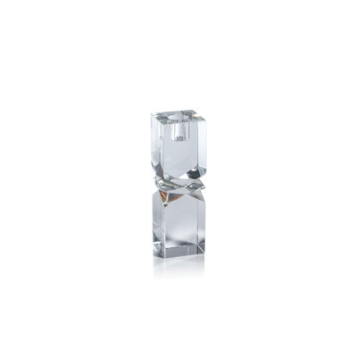 Glass Tabletop Candlestick