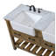 Ensemble de meuble-lavabo double 60 po Pelaghia-950408138