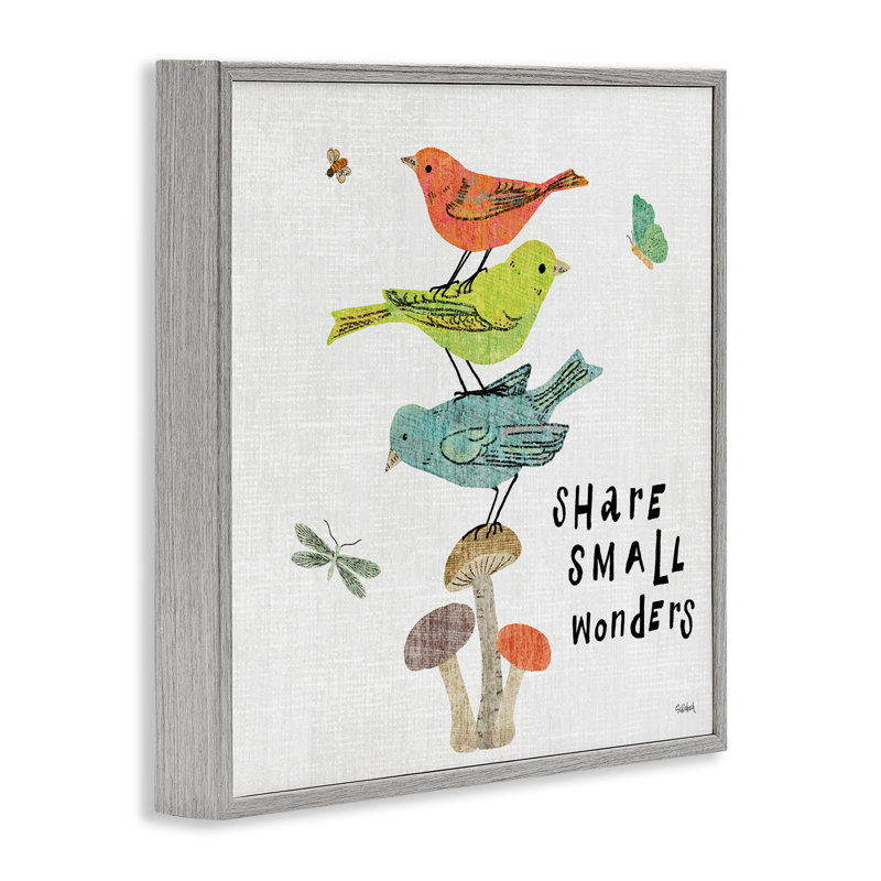«Small Wonders», estampe numérique par Sue Schlabach, Estampe numérique Farmhouse, 17" H x 17" W