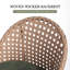 Yes Upholstered Chenille Bar Stool-2010457937-2010457940