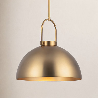 Nevada 1-Light Single Dome Pendant