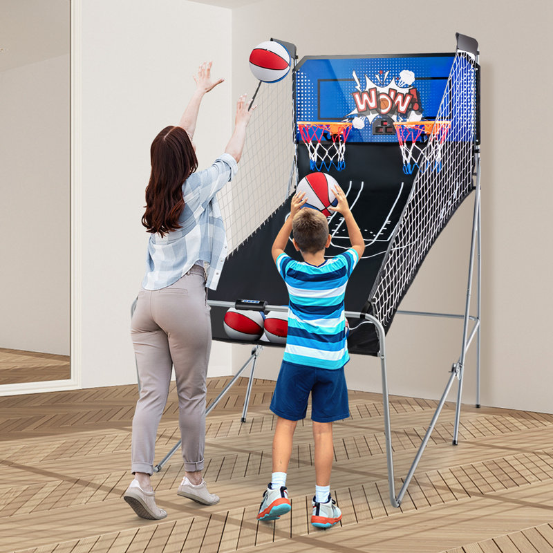Jeu d'arcade de basketball à piles Costway