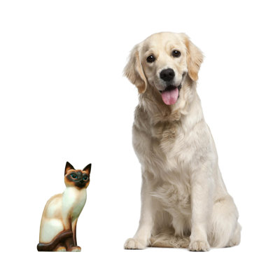 Figurine de chat siamois Fingal