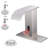 Single-Hole Bathroom Faucet with Drain Assembly-74719343