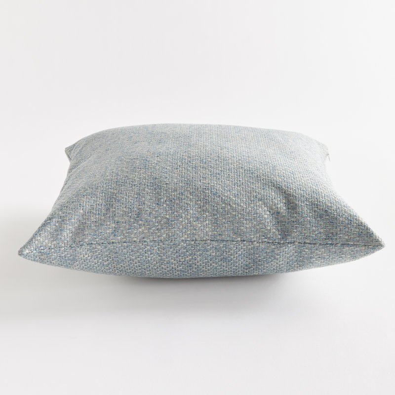 Coussin d'extérieur carré 20 po Gibram, H 20 po x l 20 po, Bleu