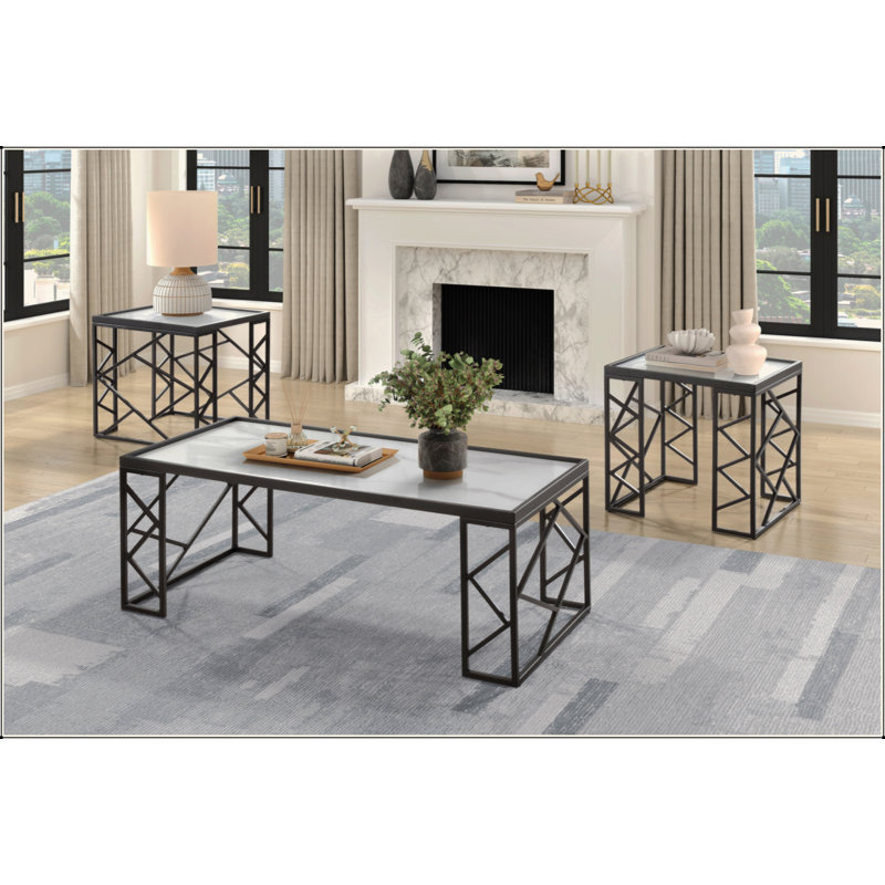 Occasional 3Pc Tables Set