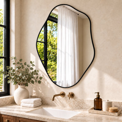 Miroir mural Asymmetric