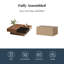 Pedestal Coffee Table with Storage