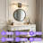 Modern Black LED Wall Sconce With Dimmable-246355812