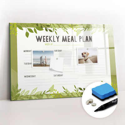 Magnetic Glass Dry Erase Board