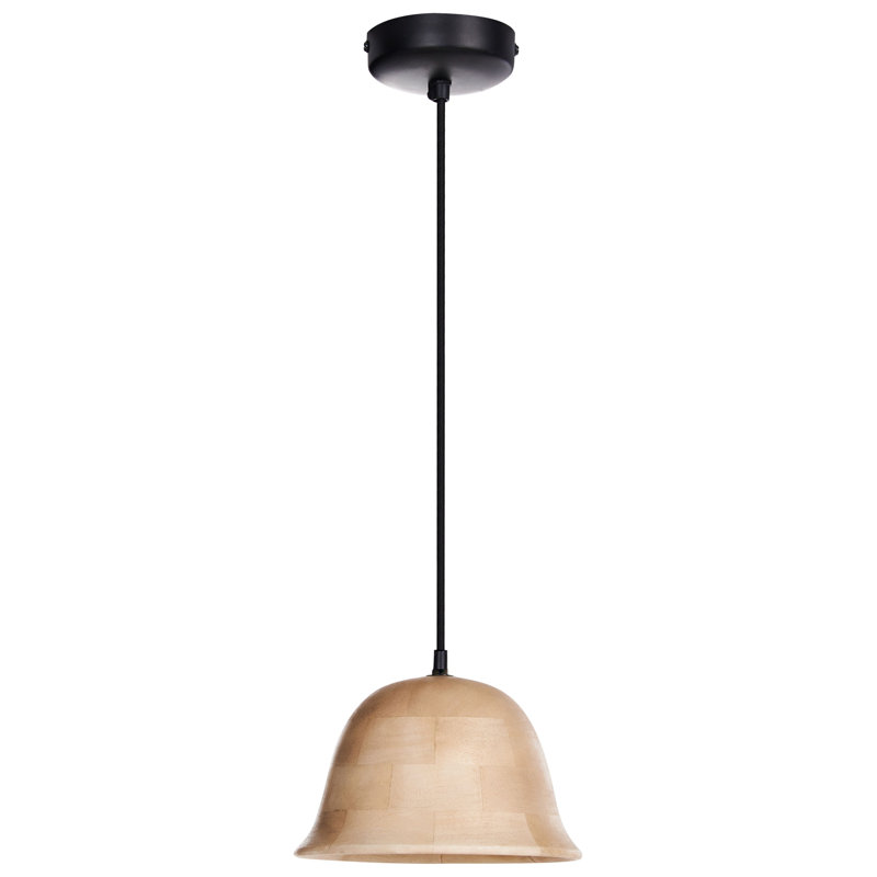 1 - Light Natural Single Pendant
