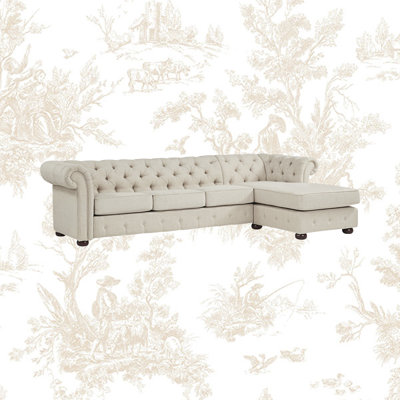 Huskins Upholstered L-Shaped Sectional Right Hand Facing