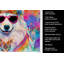 Serviette de cuisine Samoyed Hippie Dawg