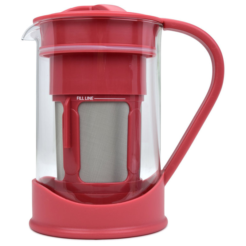 Spigo 4-Cup Cold Brew Coffee Maker, Red