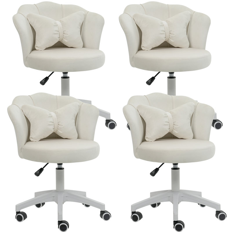 Chaise d'appoint Jeffry, Blanc