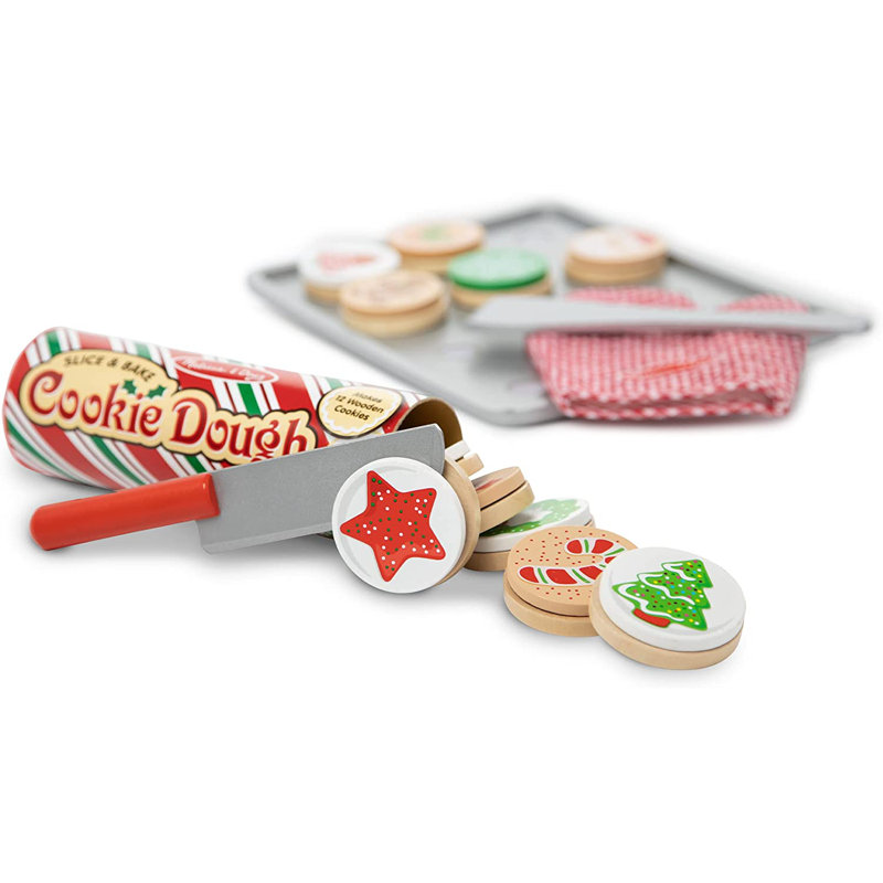 Slice and Bake Christmas Cookie Play Food Set