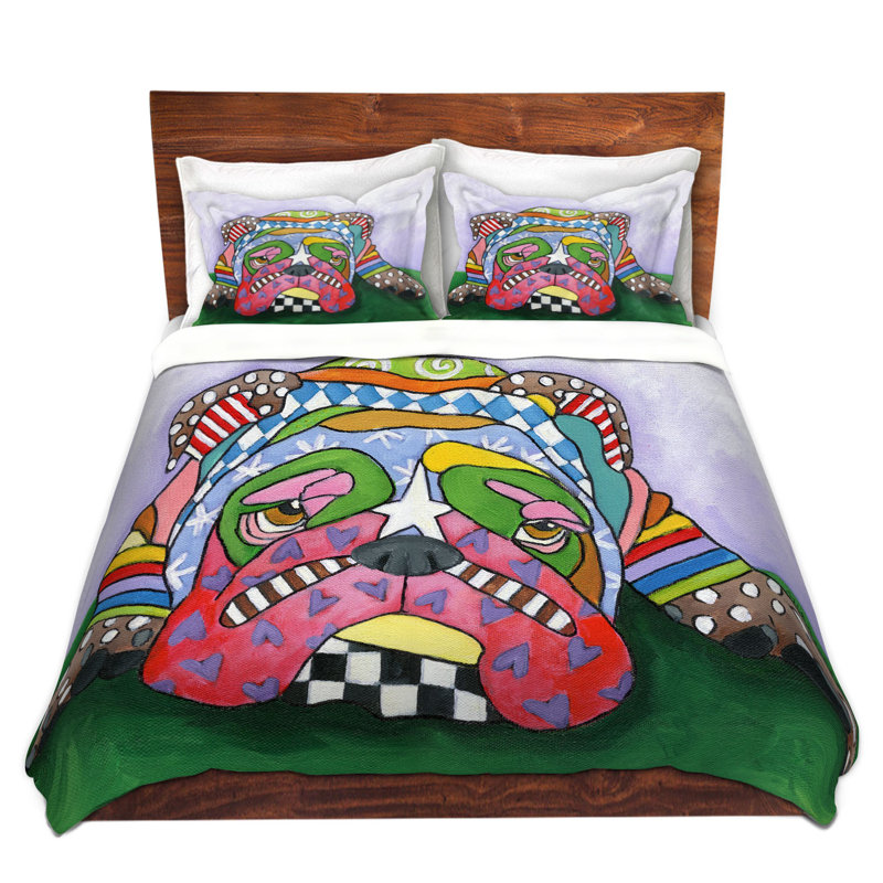 Housses de couette Marley Ungaro, Housse de couette pour grand lit et 2 taies décor