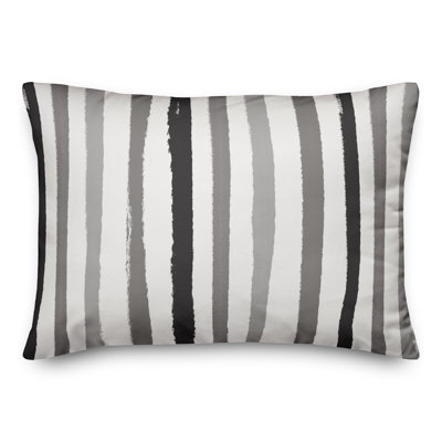Striped Outdoor Throw Pillow