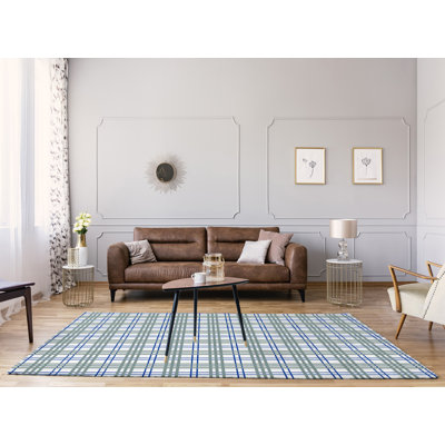 Plaid Indoor Rug