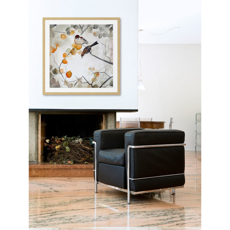 Christine Lindstrom - Single Picture Frame Painting, 41cm H x 41cm W x 3.81cm D