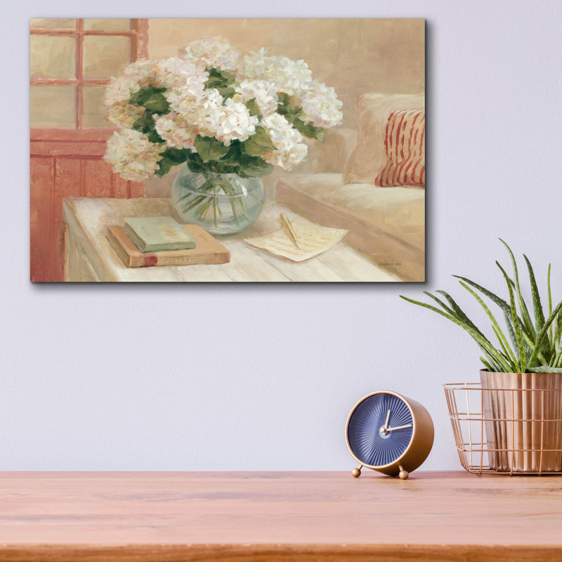 Art mural en verre «Garden Room» par Danhui Nai, H 12 po x l 16 po x P 0,13 po