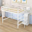 Lit mezzanine double avec garde-robe et escalier Gugna par Harriet Bee-1955241439