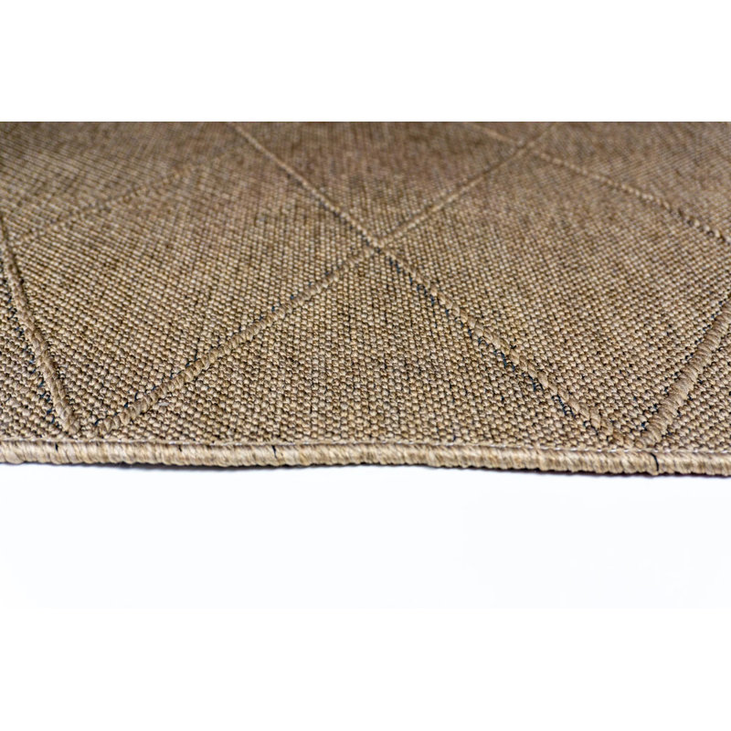 Tapis kilim Mila Mink, Rectangle 4 pi 4 po x 9 pi 11 po