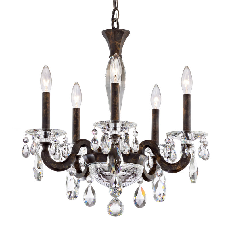 San Marco 5 - Light Chandelier, Heirloom Bronze