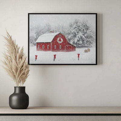 «Snow Country Christmas» par Lori Deiter, reproduction d'art