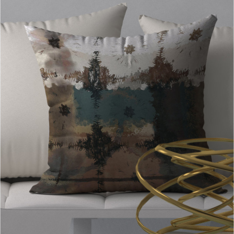 Housse de coussin carrée/insert, 24 po x 24 po