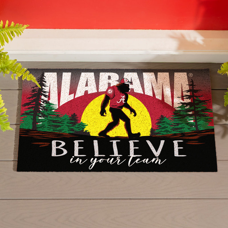 Paillasson en PVC 28 po x 16 po University of Alabama Bigfoot